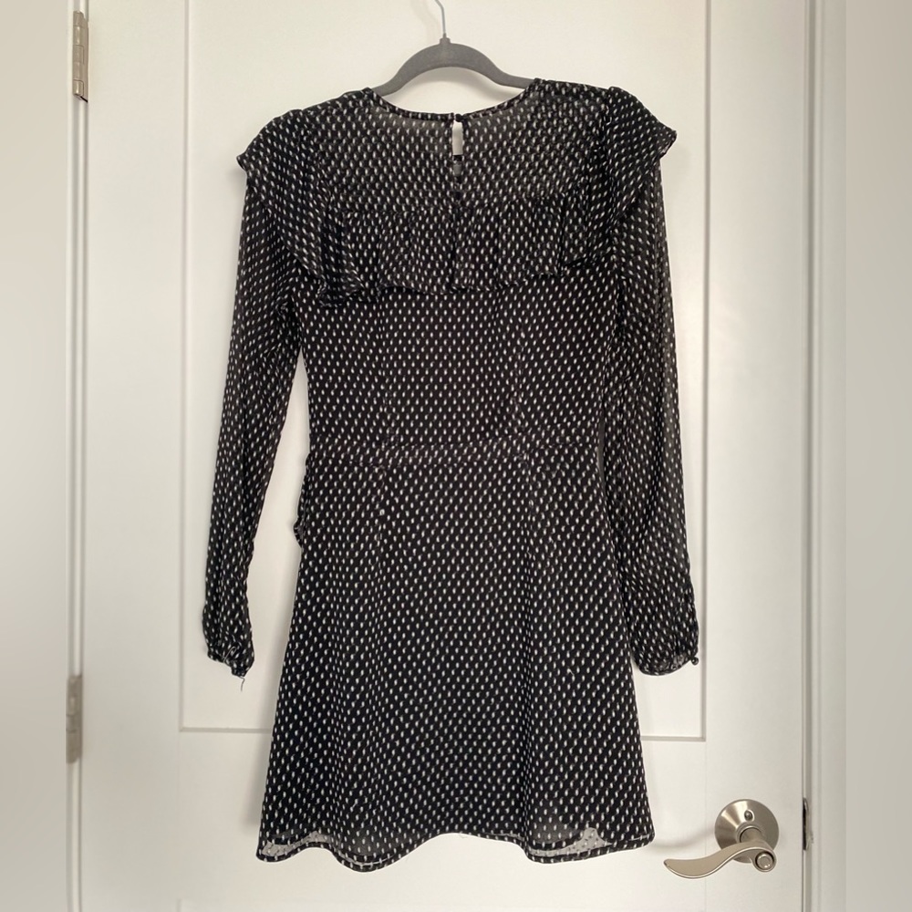 Avec Les filles ruffle mini dress